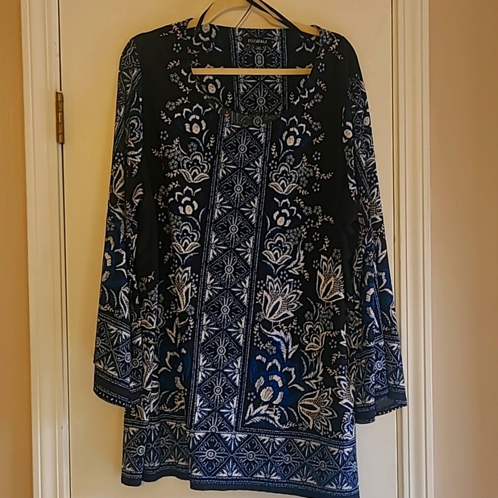 Tunic length Women's Blouse